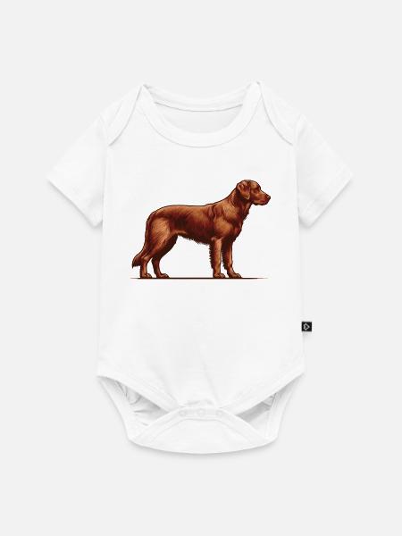 Chesapeake Bay Retriever - Baby Premium Kurzarmbody - Weiß