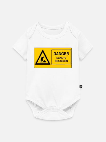 Gender equality - Baby Premium short-sleeve bodysuit - white