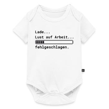 Lade Arbeit - Baby Premium Kurzarmbody - Weiß - Vorne