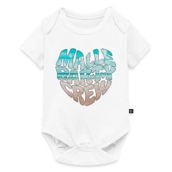 Malle Party Crew - Baby Premium Kurzarmbody - Weiß - Vorne