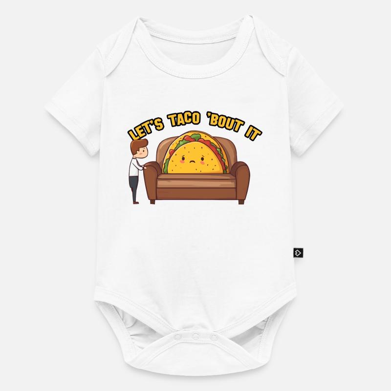 Let’s Taco About It - Baby Premium short-sleeve bodysuit - white