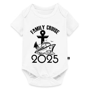 Croisière famille 2025 - Body à manches courtes Premium Bébé - blanc - Devant