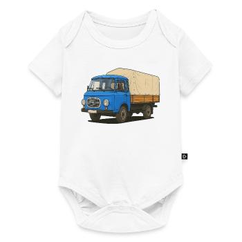 East Flatbed - Baby Premium short-sleeve bodysuit - white - Front