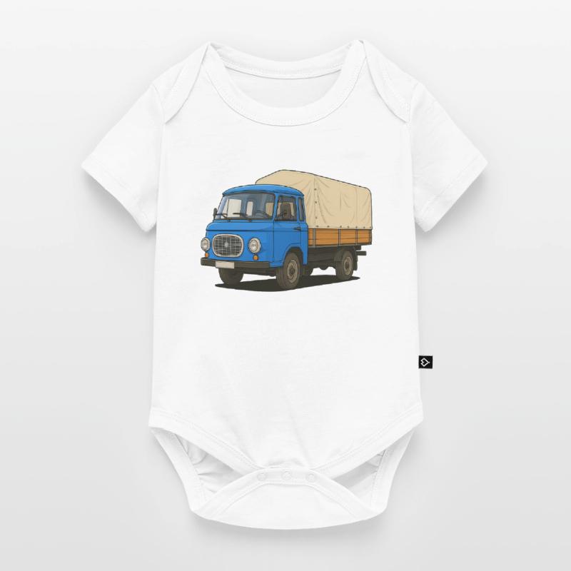 East Flatbed Baby Premium short-sleeve bodysuit