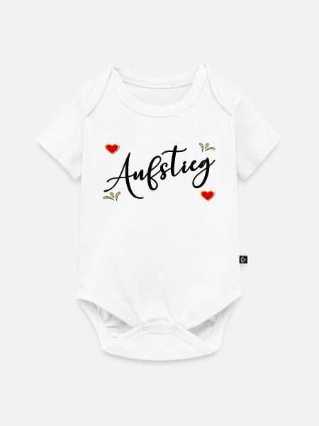 AUFSTIEG - Baby Premium Kurzarmbody - Weiß
