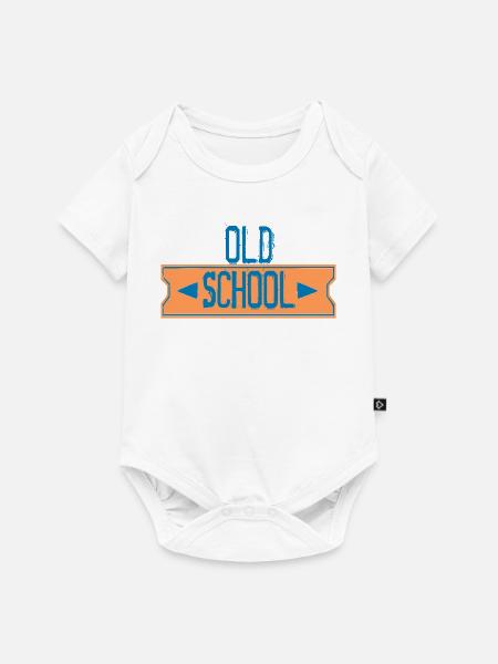 Alte Schule - Baby Premium Kurzarmbody - Weiß