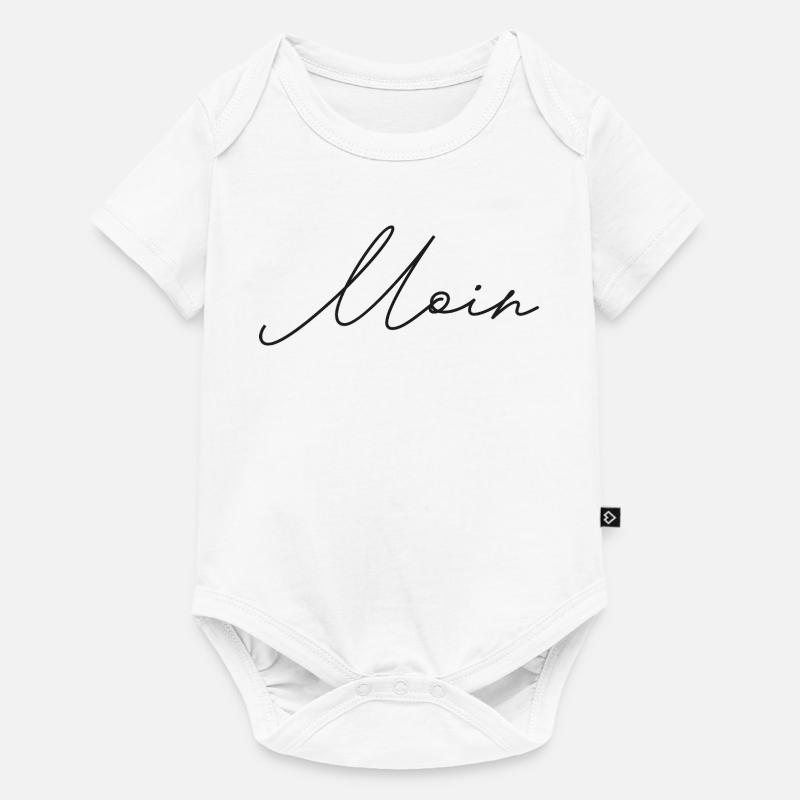 Moin – Le noir est de retour ! - Body à manches courtes Premium Bébé - blanc
