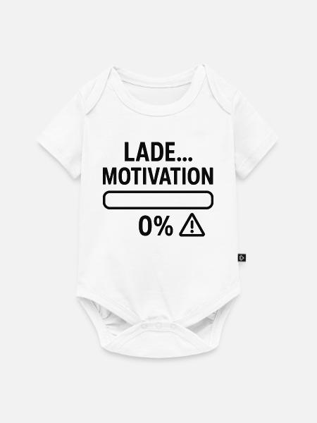 Motivationsbalken auf Null - Baby Premium Kurzarmbody - Weiß