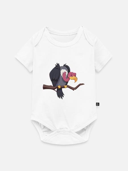 Geier - Baby Premium Kurzarmbody - Weiß