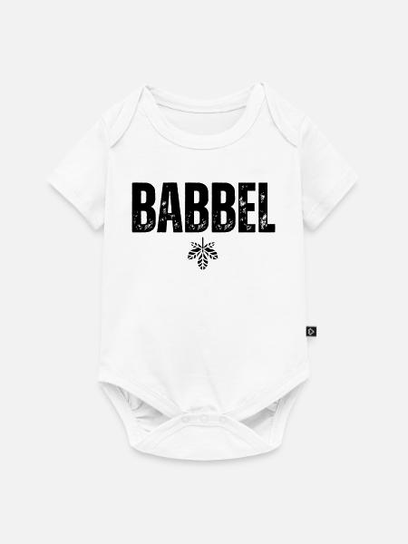 Babbel - Baby Premium Kurzarmbody - Weiß