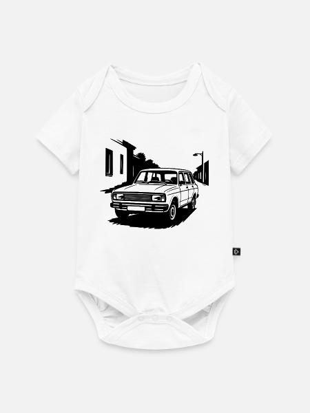 Ostblock-Legende - Baby Premium Kurzarmbody - Weiß