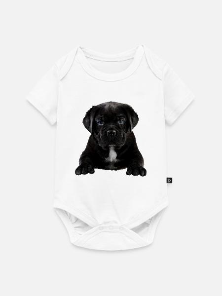 Welpe - Baby Premium Kurzarmbody - Weiß