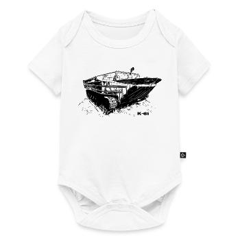 K-61 Amphibious Power - Baby Premium short-sleeve bodysuit - white - Front