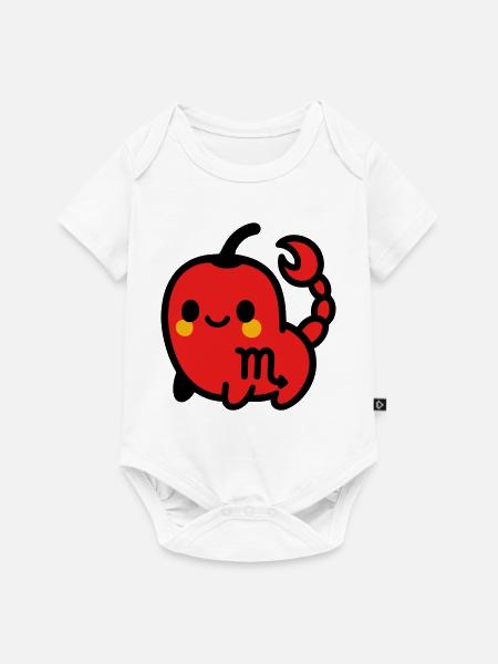 Sweet Chili Scorpion - Baby Premium short-sleeve bodysuit - white