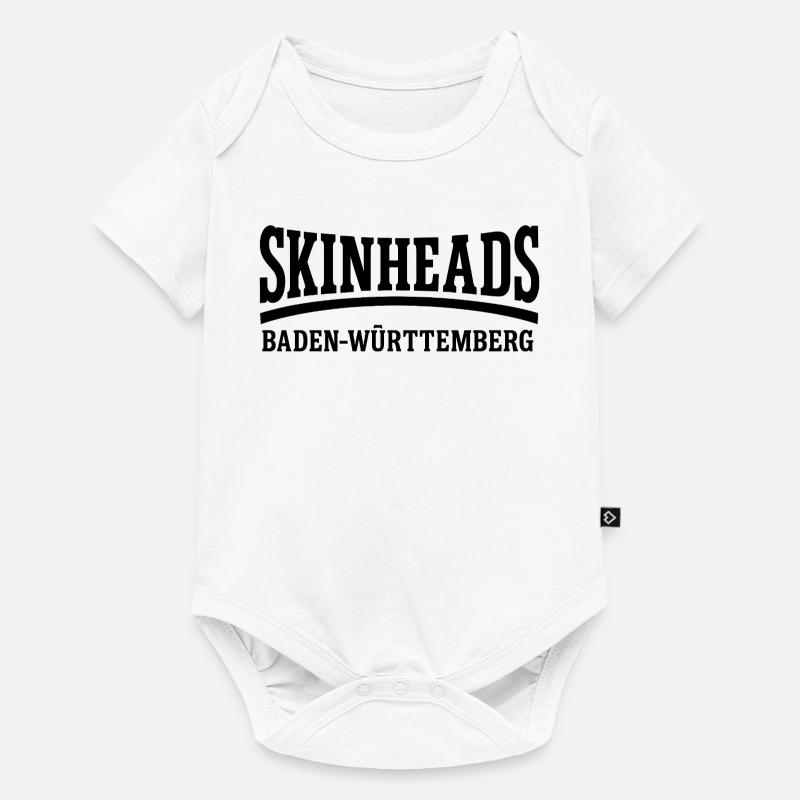 Skinheads - Bade-Wurtemberg - Body à manches courtes Premium Bébé - blanc