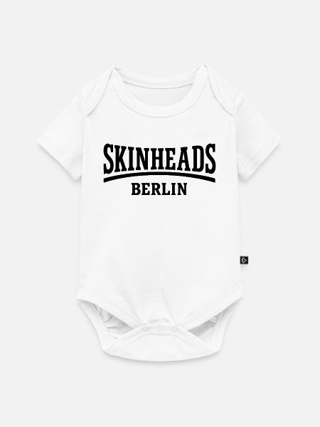 Skinheads - Berlin - Baby Premium Kurzarmbody - Weiß