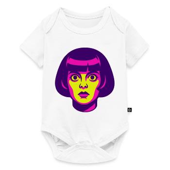 Hypno Beauty 60s - Baby Premium short-sleeve bodysuit - white - Front