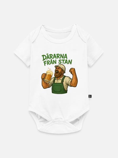 Die Narren aus der Stadt - Baby Premium Kurzarmbody - Weiß