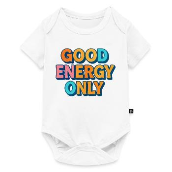 Gut - Baby Premium Kurzarmbody - Weiß - Vorne