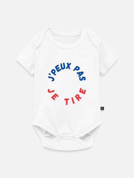 Logo des Turniers - Baby Premium Kurzarmbody - Weiß
