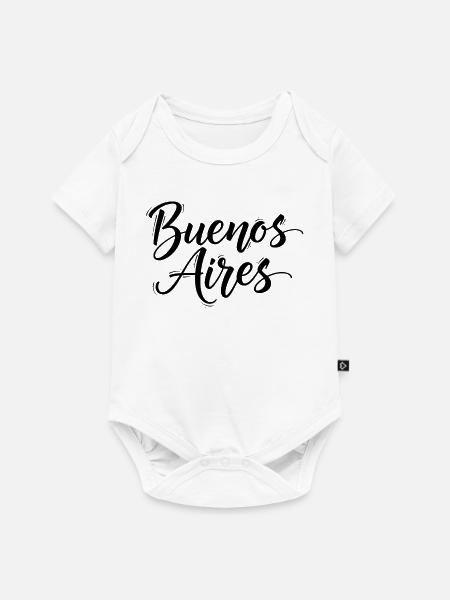 Buenos Aires - Baby Premium Kurzarmbody - Weiß