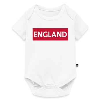 Derby anglais design rétro - Body à manches courtes Premium Bébé - blanc - Devant