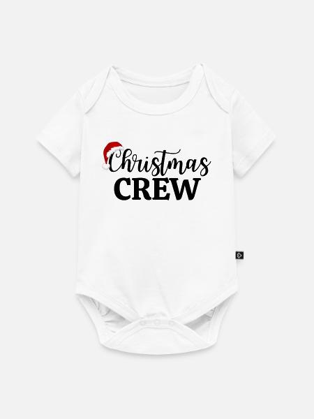 Weihnachts-Crew - Baby Premium Kurzarmbody - Weiß
