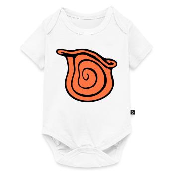 Snail Shell Snail Insect House Spiral Cool - Baby Premium short-sleeve bodysuit - white - Front