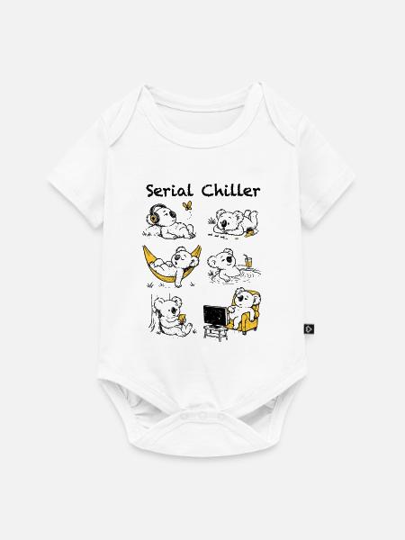 Serieller Kühler - Baby Premium Kurzarmbody - Weiß
