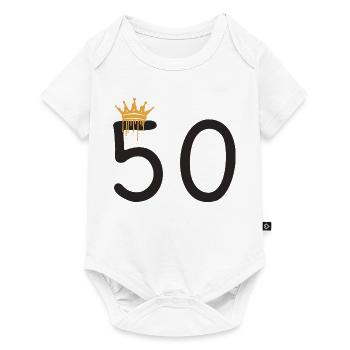 50 - Body à manches courtes Premium Bébé - blanc - Devant