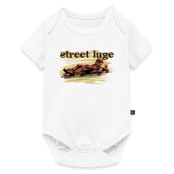 Street luge - Baby Premium short-sleeve bodysuit - white - Front