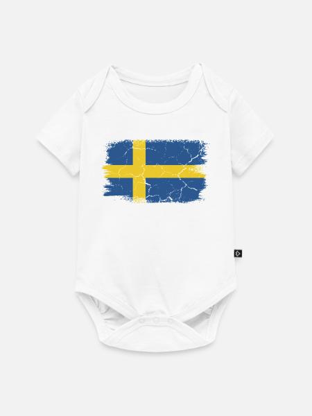 Göteborg - Baby Premium Kurzarmbody - Weiß