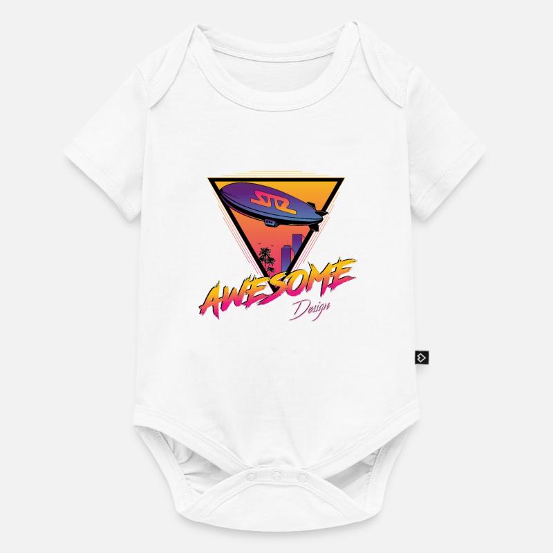 Dirigeable - Body à manches courtes Premium Bébé - blanc