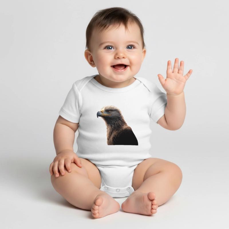 Eagle Bald Eagle Golden Eagle White-tailed Eagle Baby Premium short-sleeve bodysuit