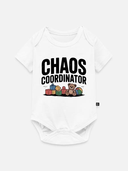 Chaoskoordinator - Baby Premium Kurzarmbody - Weiß
