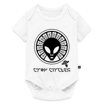 Ancien agroglyphe extraterrestre - Body à manches courtes Premium Bébé - blanc - Devant