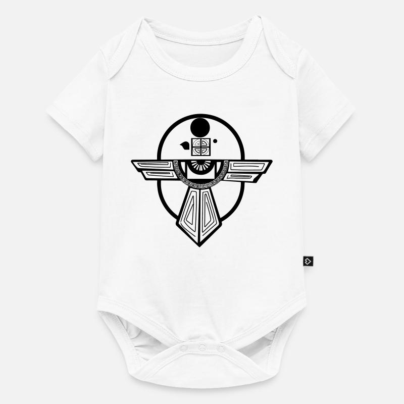 Conception d’un ancien totem de l’oiseau-tonnerre - Body à manches courtes Premium Bébé - blanc