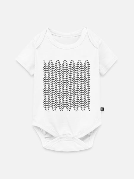 Kosmische Galaxie-Kunstillustration - Baby Premium Kurzarmbody - Weiß