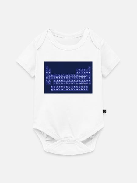 Das Periodensystem der Elemente - Baby Premium Kurzarmbody - Weiß