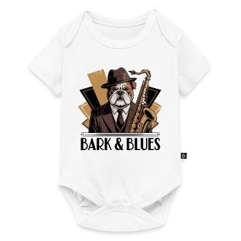 Bark and Blues - Baby Premium short-sleeve bodysuit - white - Front