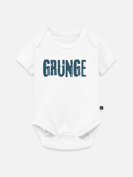 Grunge - Baby Premium Kurzarmbody - Weiß