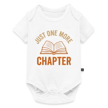 Illustration de livre avec un message inspirant - Body à manches courtes Premium Bébé - blanc - Devant