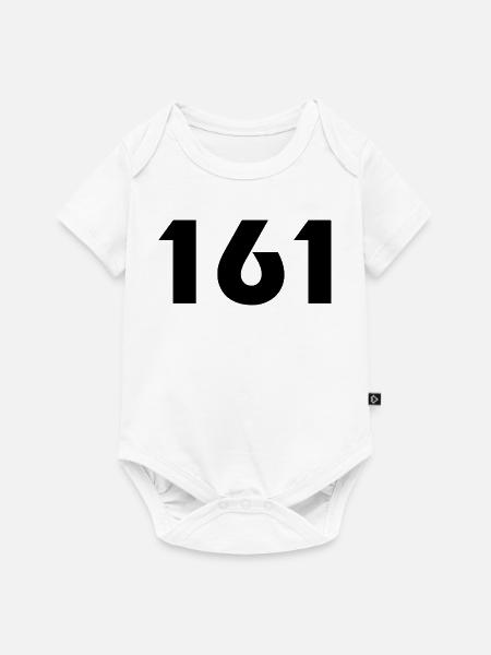 eins6eins - Baby Premium Kurzarmbody - Weiß