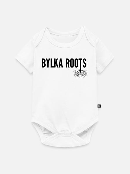 BYLKA_ROOTS - Baby Premium Kurzarmbody - Weiß