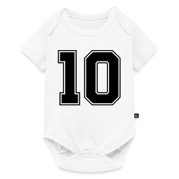 10 - Baby Premium short-sleeve bodysuit - white - Front