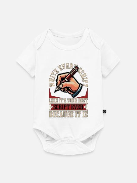 Screenwriter Write Every Script Like Scripwriting - Baby Premium Kurzarmbody - Weiß