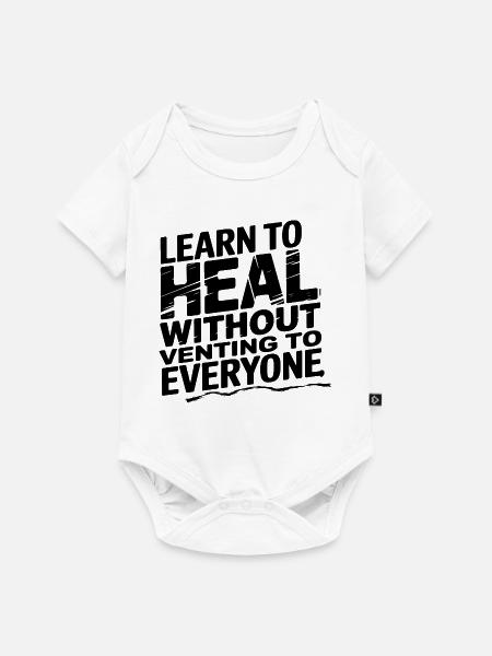 Inspirierendes Lernzitat, Erfolg - Baby Premium Kurzarmbody - Weiß