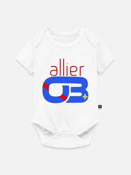 Allier 03 - Baby Premium Kurzarmbody - Weiß