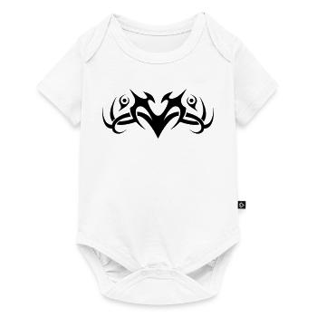 Tribal 8 by Helfspawn - Baby Premium short-sleeve bodysuit - white - Front
