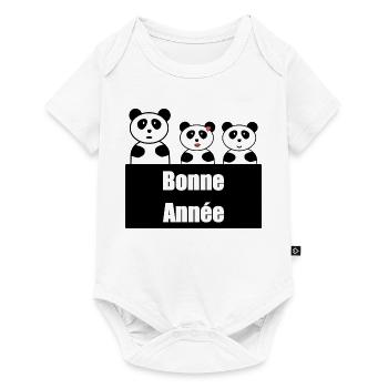 HAPPY NEW YEAR. NEW YEAR'S EVE. NEW YEAR - Baby Premium short-sleeve bodysuit - white - Front